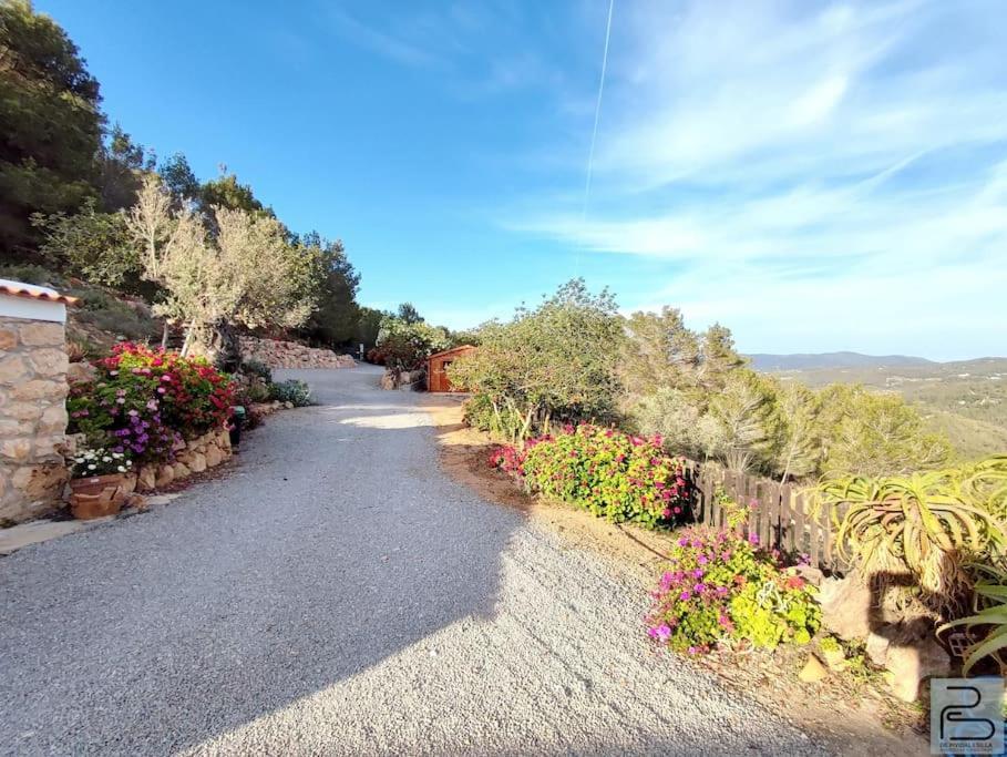 Casa Can Lluc Con Piscina, Jardin Y Vista Al Campo Сан-Мигель-де-Балан Экстерьер фото