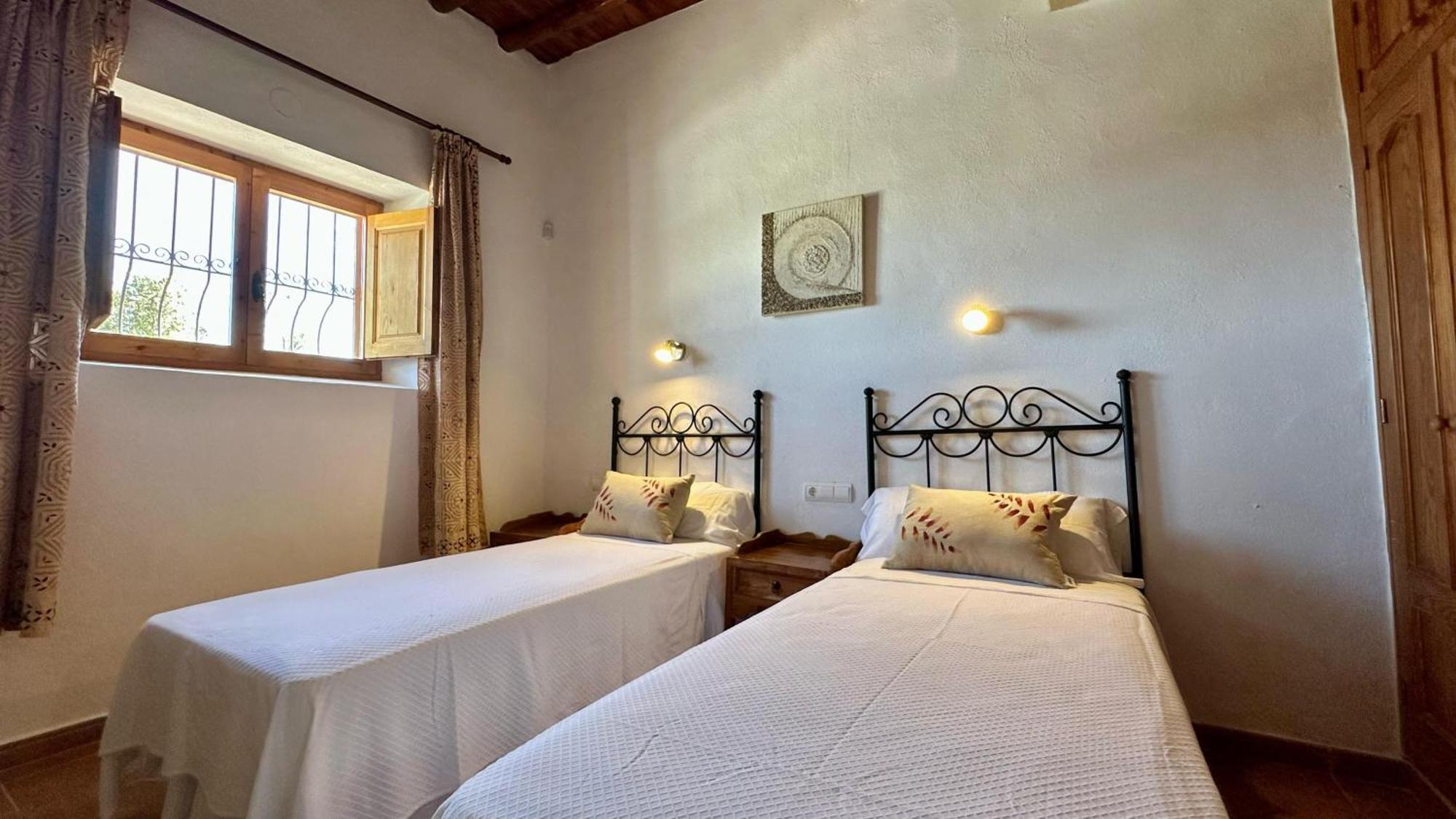 Casa Can Lluc Con Piscina, Jardin Y Vista Al Campo Сан-Мигель-де-Балан Экстерьер фото