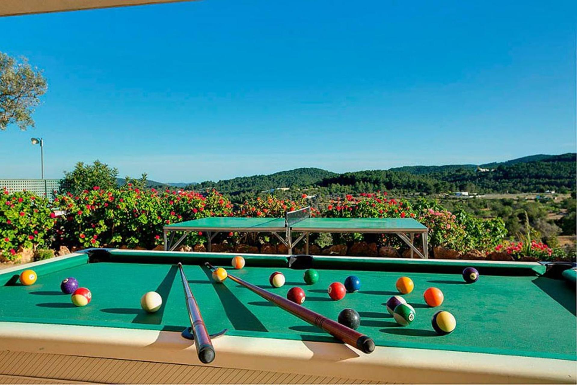 Casa Can Lluc Con Piscina, Jardin Y Vista Al Campo Сан-Мигель-де-Балан Экстерьер фото